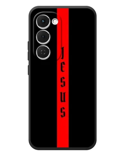 Чехол для TECNO Spark 40 Pro Plus с картинкой «Красная линия веры» Чехол для TECNO Spark 40 Pro Plus с картинкой «Красная линия веры»