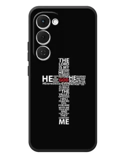 Чохол для TECNO Spark 40 Pro Plus з картинкою «Текстовий хрест»
