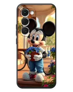 Чехол для TECNO Spark 40 Pro Plus с картинкой «Микки садовод»