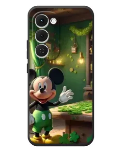 Чехол для TECNO Spark 40 Pro Plus с картинкой «Микки в мастерской»