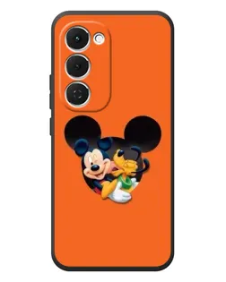 Чехол для TECNO Spark 40 Pro Plus с картинкой «Сердце Микки Минни»