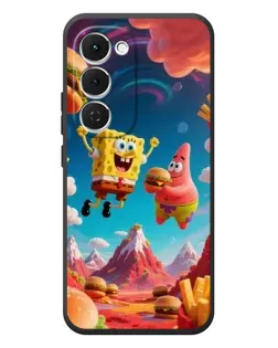 Чехол для TECNO Spark 40 Pro Plus с картинкой «Космический фастфуд»