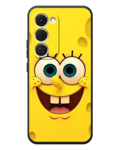 Чехол для TECNO Spark 40 Pro Plus с картинкой «Губка Боб улыбка»