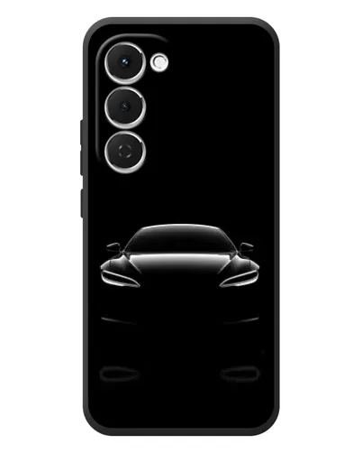Чехол для TECNO Spark 40 Pro Plus с картинкой «Силуэт Tesla Night» Чехол для TECNO Spark 40 Pro Plus с картинкой «Силуэт Tesla Night»