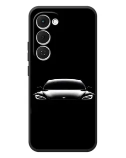 Чехол для TECNO Spark 40 Pro Plus с картинкой «Фары Tesla Night»