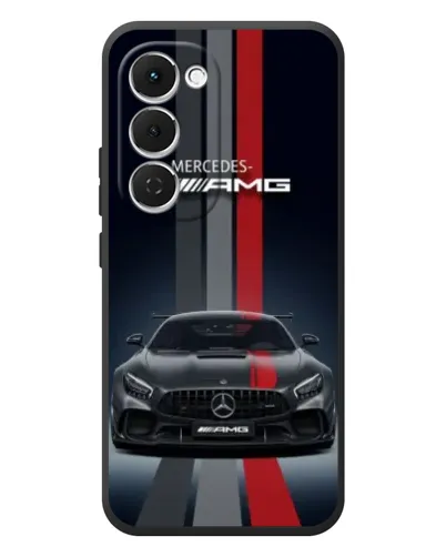Чехол для TECNO Spark 40 Pro Plus с картинкой «Mercedes — белый карбон» Чехол для TECNO Spark 40 Pro Plus с картинкой «Mercedes — белый карбон»