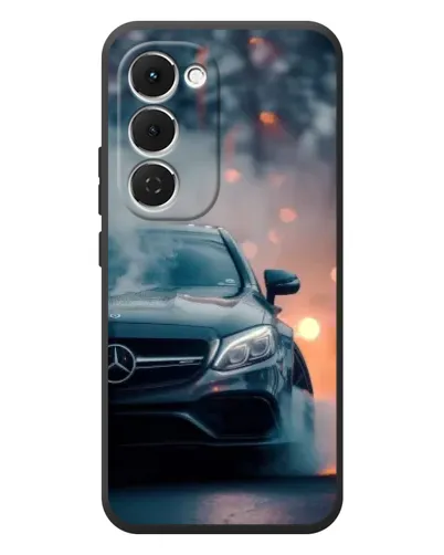 Чехол для TECNO Spark 40 Pro Plus с картинкой «Mercedes — ночной город» Чехол для TECNO Spark 40 Pro Plus с картинкой «Mercedes — ночной город»