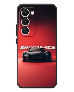 Чехол для TECNO Spark 40 Pro Plus с картинкой «Mercedes AMG — красная линия»