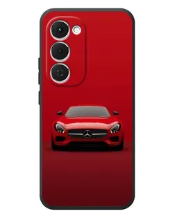 Чехол для TECNO Spark 40 Pro Plus с картинкой «Красный Mercedes AMG»