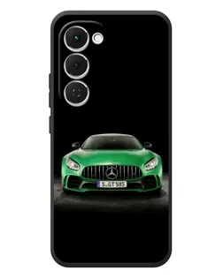 Чехол для TECNO Spark 40 Pro Plus с картинкой «Mercedes — неоновый лого»