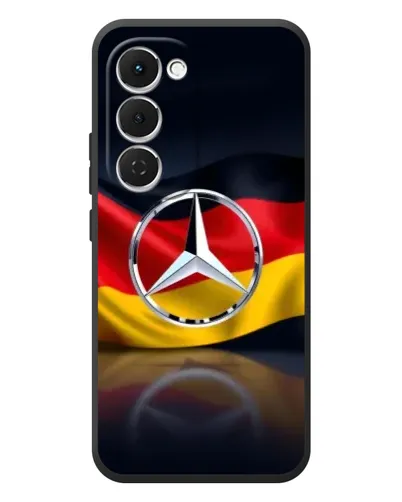Чехол для TECNO Spark 40 Pro Plus с картинкой «Mercedes — флаг Германии» Чехол для TECNO Spark 40 Pro Plus с картинкой «Mercedes — флаг Германии»