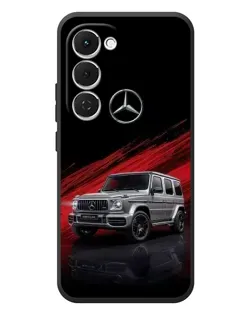 Чехол для TECNO Spark 40 Pro Plus с картинкой «Mercedes G-Class красный»