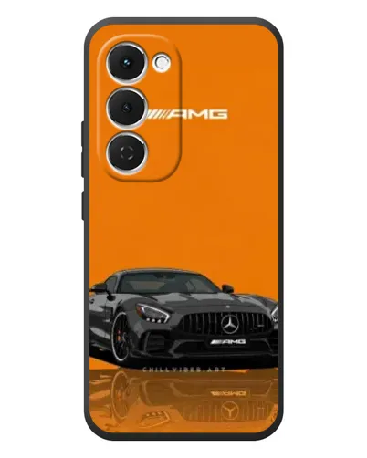 Чехол для TECNO Spark 40 Pro Plus с картинкой «Оранжевый Mercedes AMG» Чехол для TECNO Spark 40 Pro Plus с картинкой «Оранжевый Mercedes AMG»
