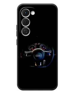 Чохол для TECNO Spark 40 Pro Plus з картинкою «Салон Audi — кермо» Чохол для TECNO Spark 40 Pro Plus з картинкою «Салон Audi — кермо»