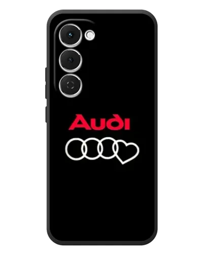Чехол для TECNO Spark 40 Pro Plus с картинкой «Логотип Audi Heart»