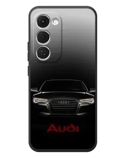 Чехол для TECNO Spark 40 Pro Plus с картинкой «Audi — градиентный контур»