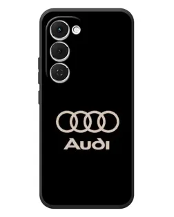 Чехол для TECNO Spark 40 Pro Plus с картинкой «Audi — золотой логотип»