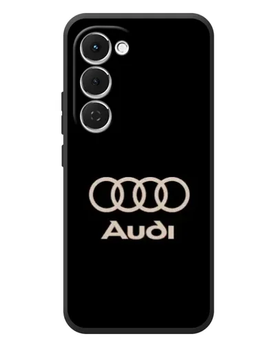 Чехол для TECNO Spark 40 Pro Plus с картинкой «Audi — золотой логотип»