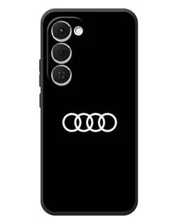Чехол для TECNO Spark 40 Pro Plus с картинкой «Audi White Logo»