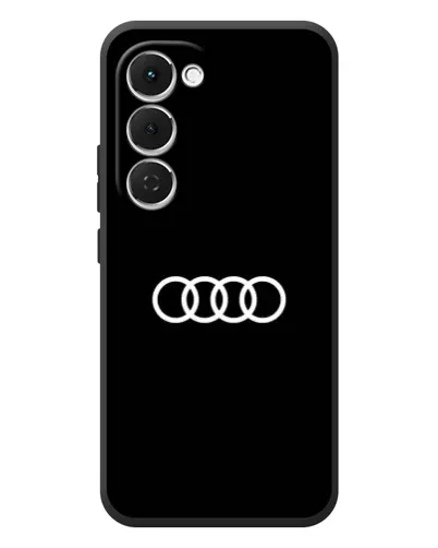 Чехол для TECNO Spark 40 Pro Plus с картинкой «Audi White Logo»