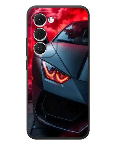 Чехол для TECNO Spark 40 Pro Plus с картинкой «Lamborghini красное сияние»