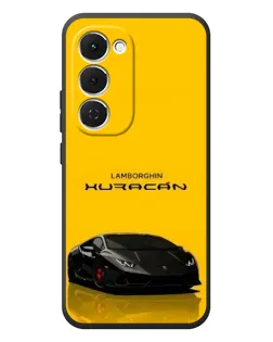 Чехол для TECNO Spark 40 Pro Plus с картинкой «Lamborghini Huracan черный»