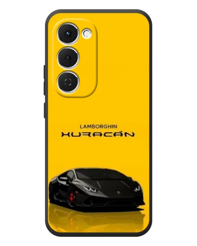 Чехол для TECNO Spark 40 Pro Plus с картинкой «Lamborghini Huracan черный»