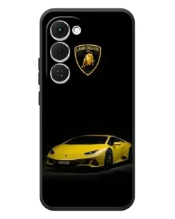 Чехол для TECNO Spark 40 Pro Plus с картинкой «Lamborghini желтый акцент»