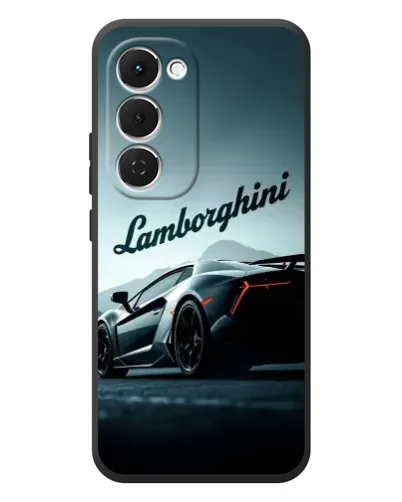 Чехол для TECNO Spark 40 Pro Plus с картинкой «Классическая надпись Lamborghini»