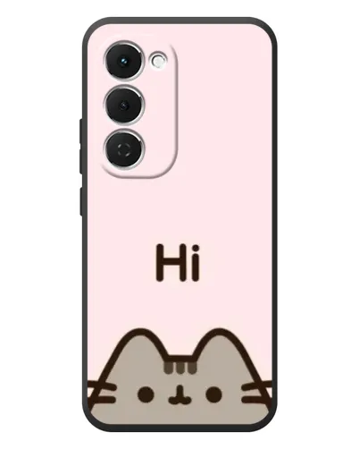 Чехол для TECNO Spark 40 Pro Plus с картинкой «Пушин говорит Hi»
