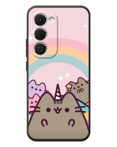 Чехол для TECNO Spark 40 Pro Plus с картинкой «Единорог Pusheen»
