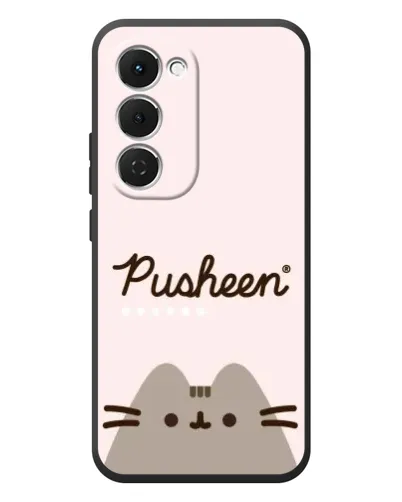 Чехол для TECNO Spark 40 Pro Plus с картинкой «Pusheen логотип»