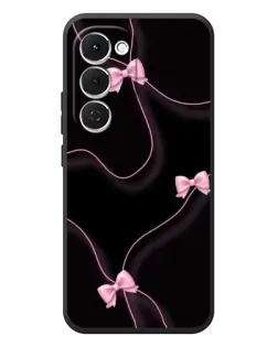 Чехол для TECNO Spark 40 Pro Plus с картинкой «Розовые ленты»