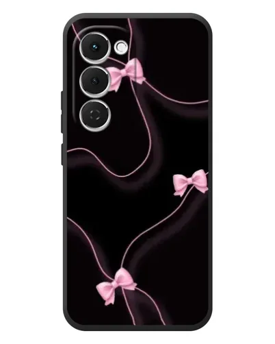 Чехол для TECNO Spark 40 Pro Plus с картинкой «Розовые ленты» Чехол для TECNO Spark 40 Pro Plus с картинкой «Розовые ленты»