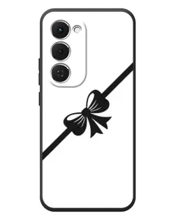 Чехол для TECNO Spark 40 Pro Plus с картинкой «Диагональный бант»