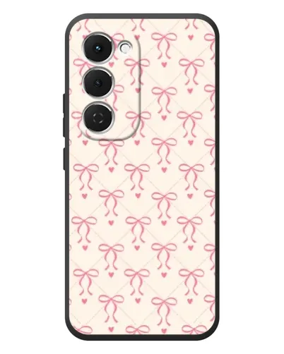 Чехол для TECNO Spark 40 Pro Plus с картинкой «Розовые бантики Coquette» Чехол для TECNO Spark 40 Pro Plus с картинкой «Розовые бантики Coquette»