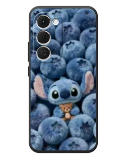 Чехол для TECNO Spark 40 Pro Plus с картинкой «Стич и голубика» Чехол для TECNO Spark 40 Pro Plus с картинкой «Стич и голубика»