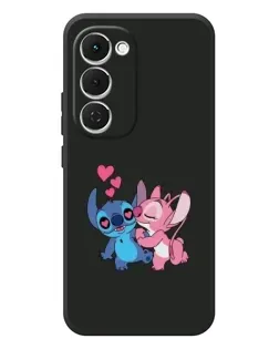 Чехол для TECNO Spark 40 Pro Plus с картинкой «Анжел целует Стича» Чехол для TECNO Spark 40 Pro Plus с картинкой «Анжел целует Стича»