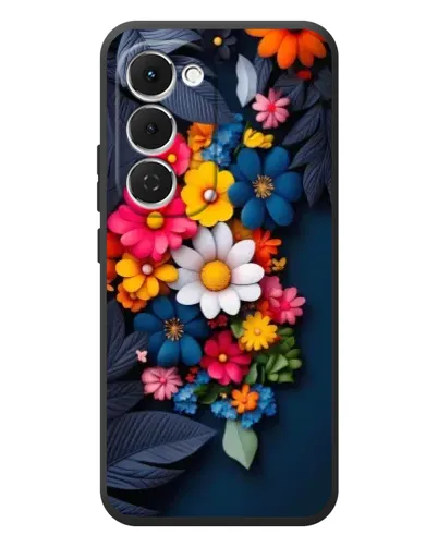 Чехол для TECNO Spark 40 Pro Plus с картинкой «Цветочная феерия»