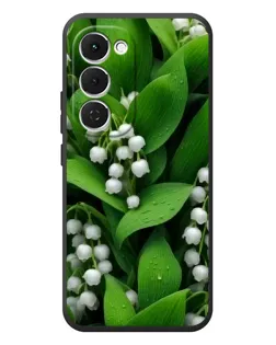 Чохол для TECNO Spark 40 Pro Plus з картинкою «Конвалії в зелені»