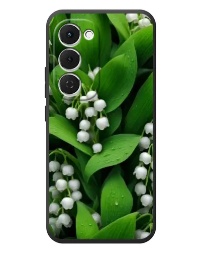 Чехол для TECNO Spark 40 Pro Plus с картинкой «Ландыши в зелени»