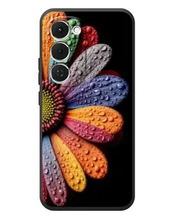 Чохол для TECNO Spark 40 Pro Plus з картинкою «Райдужна квітка»