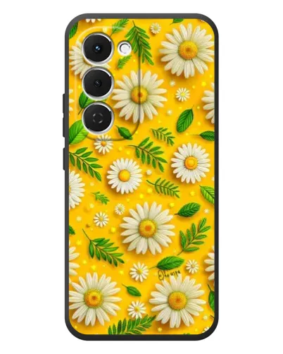 Чехол для TECNO Spark 40 Pro Plus с картинкой «Ромашковое солнце»