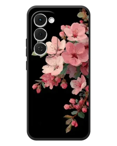 Чехол для TECNO Spark 40 Pro Plus с картинкой «Розовая ветка сакуры»