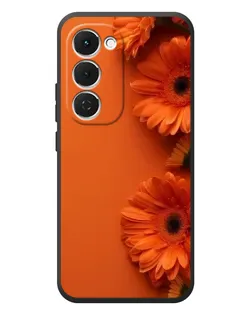 Чохол для TECNO Spark 40 Pro Plus з картинкою «Помаранчеві гербери»