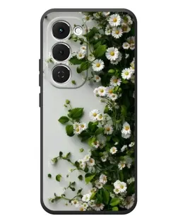 Чохол для TECNO Spark 40 Pro Plus з картинкою «Гілка дрібних білих квітів»