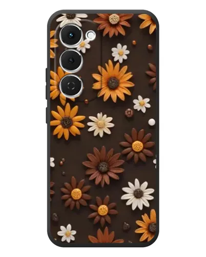 Чехол для TECNO Spark 40 Pro Plus с картинкой «Узор из маленьких подсолнухов» Чехол для TECNO Spark 40 Pro Plus с картинкой «Узор из маленьких подсолнухов»
