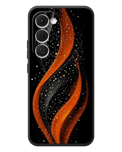Чехол для TECNO Spark 40 Pro Plus с картинкой «Огненная звездная волна»