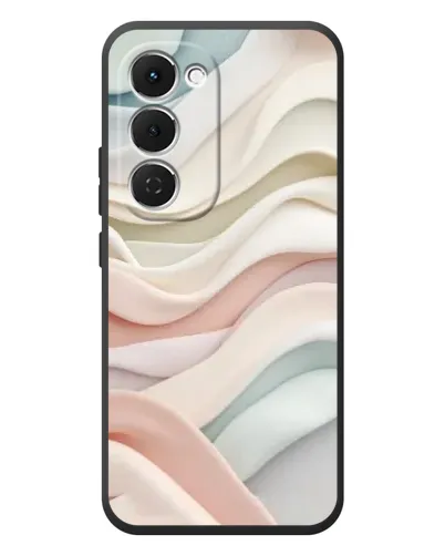 Чехол для TECNO Spark 40 Pro Plus с картинкой «Пастельные нежные волны»