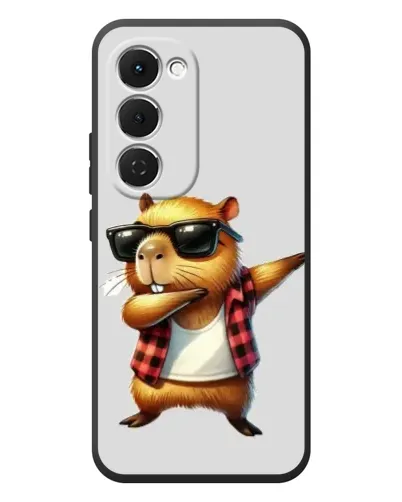Чехол для TECNO Spark 40 Pro Plus с картинкой «Капибара рэпер даб» Чехол для TECNO Spark 40 Pro Plus с картинкой «Капибара рэпер даб»